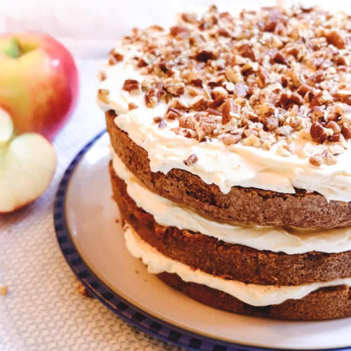 Apple Spice Birthday Cake With Brown Butter Golden Syrup Mascarpone Swiss Meringue Buttercream International Desserts Blog Dessert Sweet Snack Recipes From Around The World