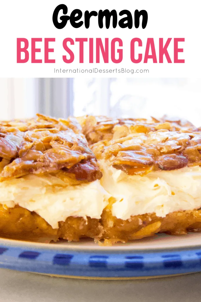 Authentic Bienenstich Kuchen German Bee Sting Cake Recipe International Desserts Blog