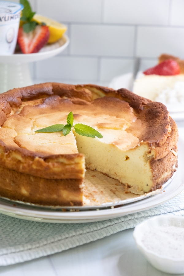 Classic German Cheesecake with Quark - International Desserts Blog