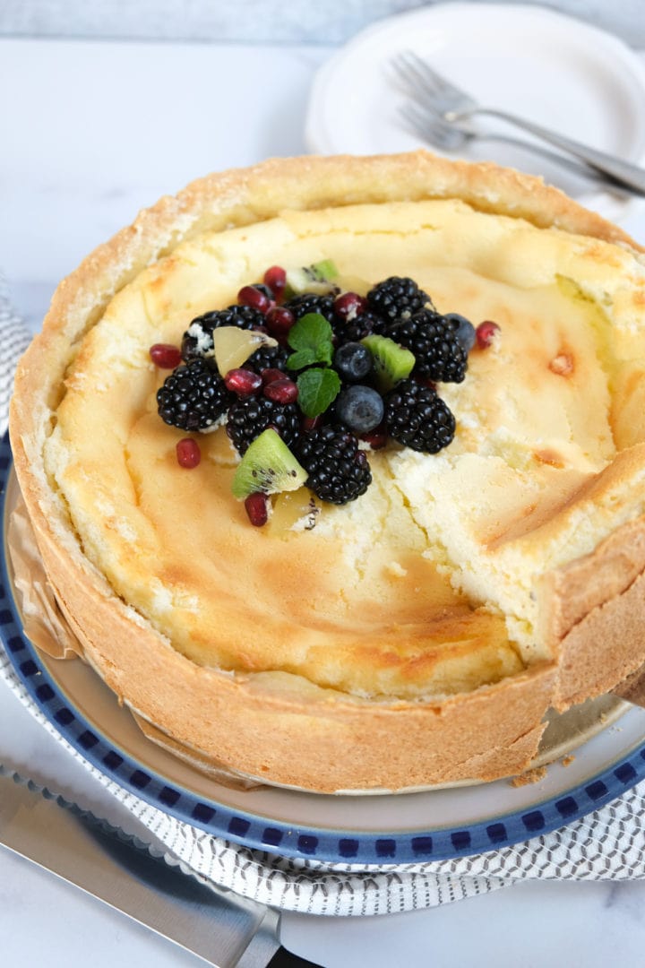 Best Authentic German Cheesecake (Käsekuchen) - International Desserts Blog